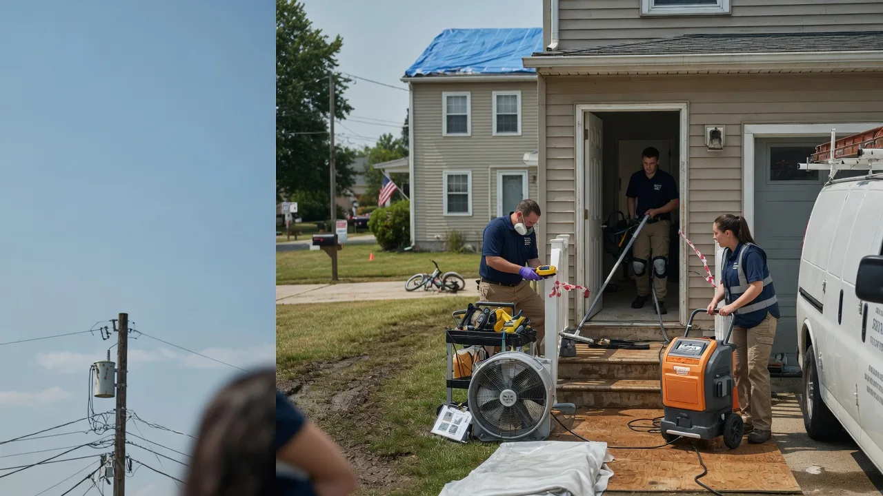 Water Damage Repair in Rowland, PA near me